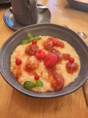 Porridge at Radošā Maizes Laboratorija in Ventspils