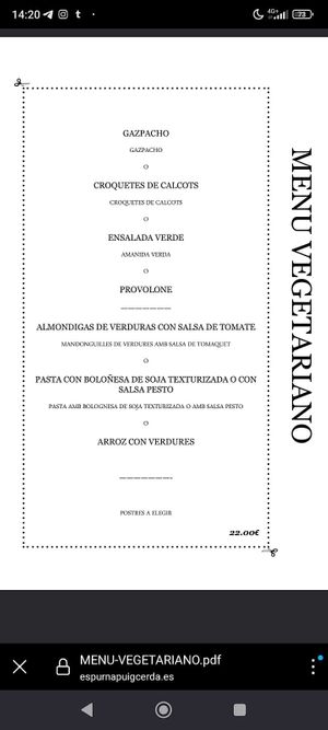  at Bar restaurant L'Espurna in Puigcerda