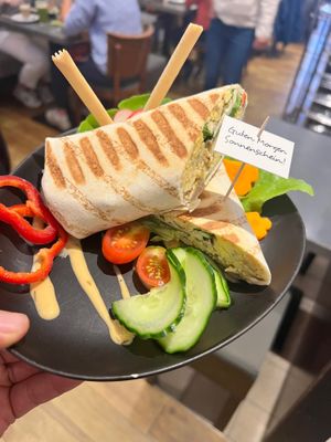 Wrap Rührtofu at Kostbar in Miltenberg