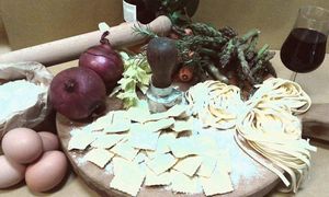 Materie prime dei territori limitrofi at Pasta & Co in Santhia