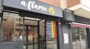 Fachada at A Flama Tabierna in Zaragoza