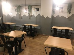 Inside  at A Flama Tabierna in Zaragoza