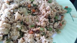 Malaysia fried rice nasi goreng at Jasmine in Pakse