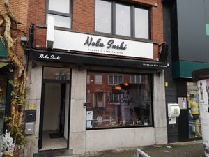 Outside at Nobu Sushi in Leuven
