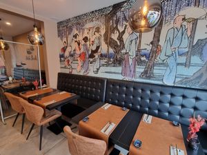 Interior at Nobu Sushi in Leuven