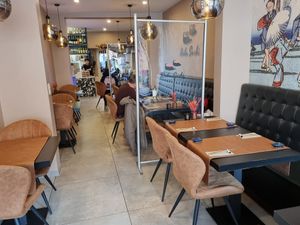 Interior at Nobu Sushi in Leuven