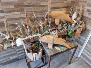 Decoration at entrance at Nobu Sushi in Leuven