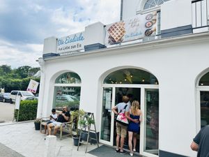 Outside view  at Die Eisdiele in Luebeck