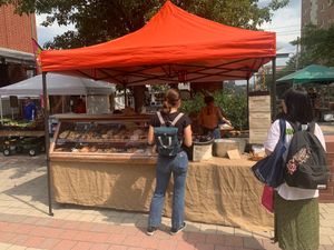 Bread Stall at Bethlehem Farmers' Market in Bethlehem