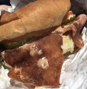 Wholly Bacon Burger at Wholly Mother Vegan in Los Angeles