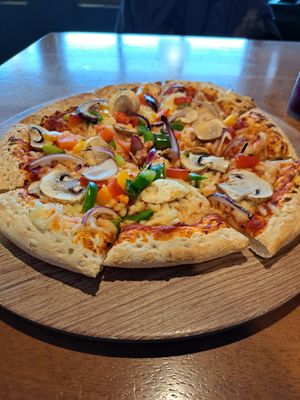 Vegan volcano! So yummy! at The Beck in Mablethorpe