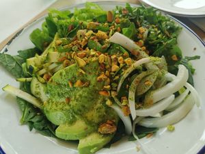 Ensalada verde at L'autèntic in Begur