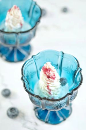 Ivory Tower
(Japanese yam, coconut cream, blueberry sauce) at Taste of Beauty in Fountain Valley