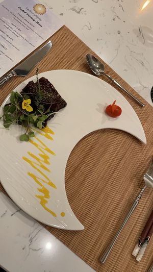 Lady mysterious  at Taste of Beauty in Fountain Valley