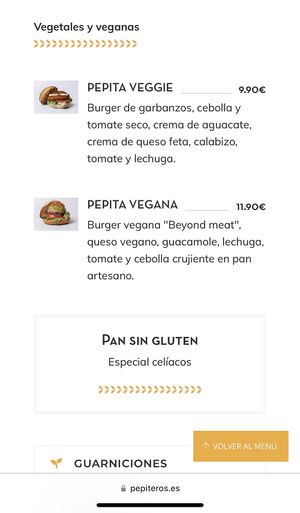   at La Pepita Burger Bar in Pontevedra