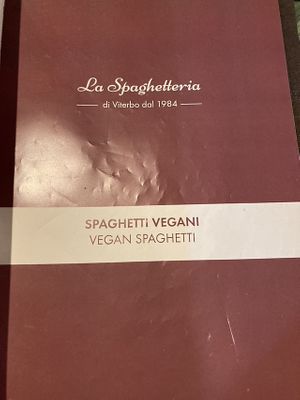   at La Spaghetteria in Viterbo
