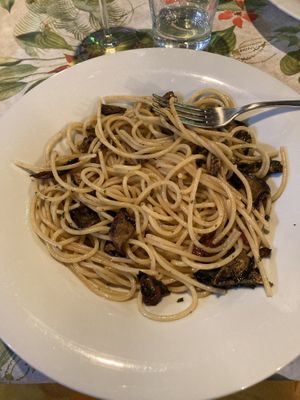 Spaghetti “Masini”.  at La Spaghetteria in Viterbo