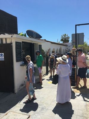 Another beautiful day here in Todos Santos.  Thank you to this wonderful community for embracing us! at Surf's Up Smoothies in Todos Santos