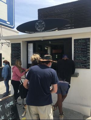 We love our daily customers : ) at Surf's Up Smoothies in Todos Santos