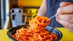 Spaghetti Marinara - vegan dish  at Pasta di Guy in Wesley Chapel