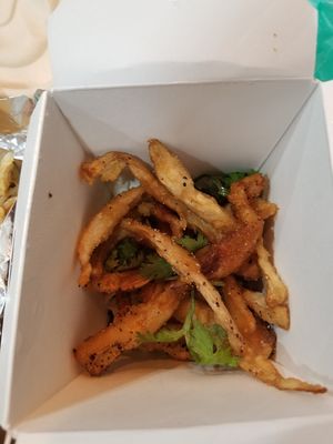 Mushroom fries at QSu Cafe in Westminster