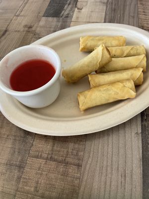 Egg rolls at QSu Cafe in Westminster