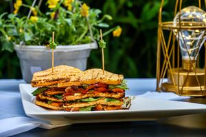 Chilli Paneer Sandwich at Calfit in Kowloon