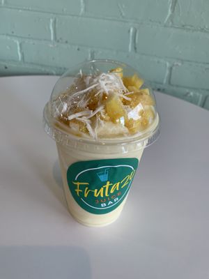 Pina colada smoothie  at Frutazo Juice Bar & Fruteria in Richardson