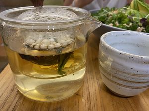 Barley tea  at Be With Years in Kowloon