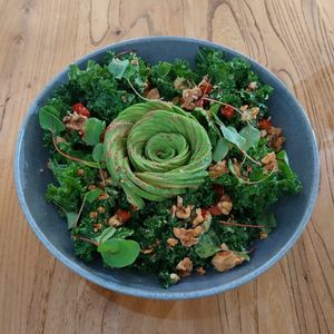 Keto Ginger Lemon Avocado Salad 生酮花椒牛油果薑汁檸檬沙律 at Be With Years in Kowloon