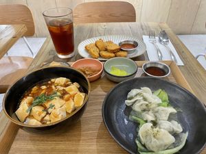 Tofu Bento and Nuggets   at Be With Years in Kowloon