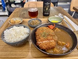 Japanese curry katsu   at Be With Years in Kowloon