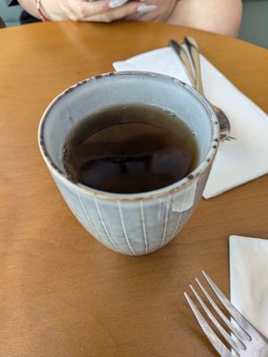 Hot Barley Tea at Be With Years in Kowloon