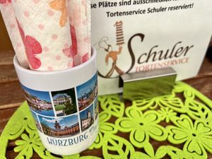 table  at Schuler Tortenservice in Wurzburg