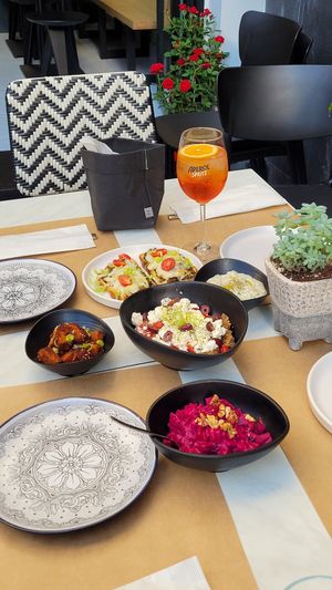 appetizers at W Karytsi in Athens