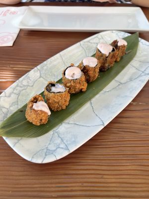 Albergínies amb miso  at Miss Sushi in Lleida