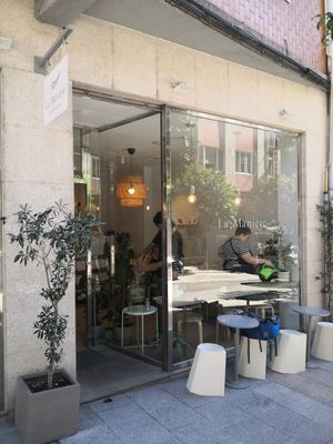 Outside at La Manière in Vigo
