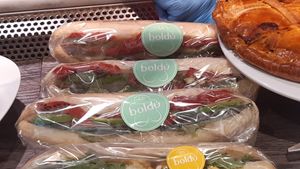 vegan Baguettes at BCN - Boldú - T1 in Barcelona