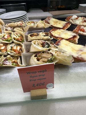 Vegan wrap with heura  at BCN - Boldú - T1 in Barcelona