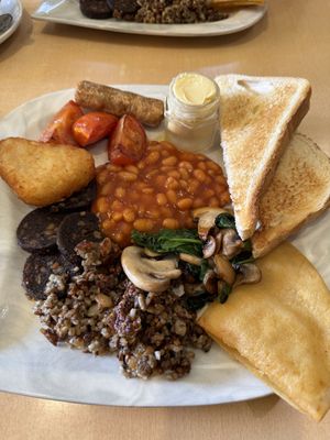 Vegan breakfast   at Buttercup Cafe in North Berwick