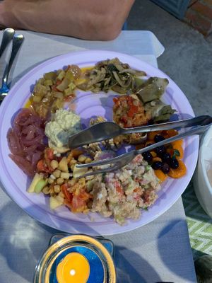 Mixed antipasti  at Il Bivio Trattoria da Fedio in Ampio