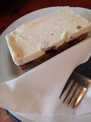 Vegan flapjack at Uncommon Ground Coffee Roastery in Cardiff