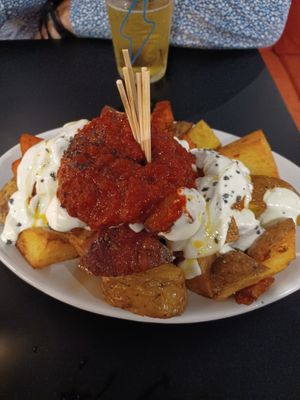 Patatas bravas at Viva in El Prat De Llobregat
