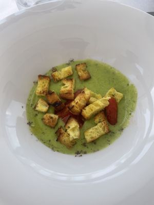 Soup  at La Scogliera in Siculiana Marina