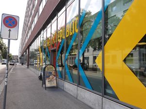 Exterior at Kitchen Republic in Zurich