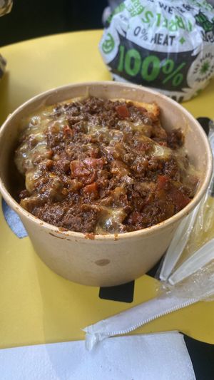 Chili fries  at Jerrell's Betr Brgr in New York City