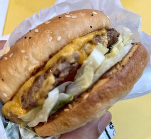 Lil’ Betr brgr  at Jerrell's Betr Brgr in New York City