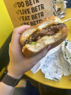   at Jerrell's Betr Brgr in New York City