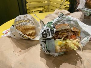   at Jerrell's Betr Brgr in New York City