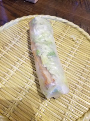 Tofu spring roll at Madame Pho in Kenosha